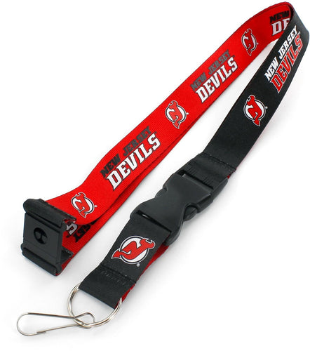 WHOLESALE NEW JERSEY DEVILS REVERSIBLE LANYARD
