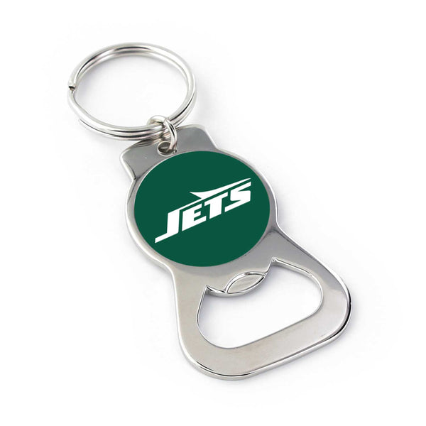 WHOLESALE NEW YORK JETS BOTTLE OPENER KEYCHAIN