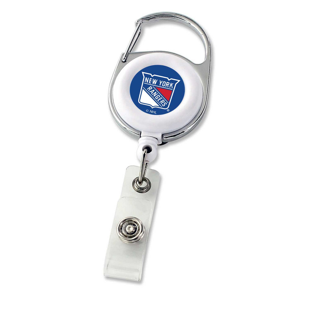 WHOLESALE NEW YORK RANGERS DELUXE CLIP BADGE REEL