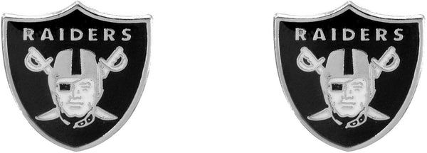 WHOLESALE LAS VEGAS RAIDERS LOGO POST EARRINGS