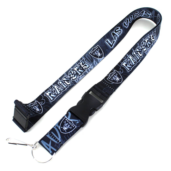 WHOLESALE LAS VEGAS RAIDERS GRAFFITI LANYARD