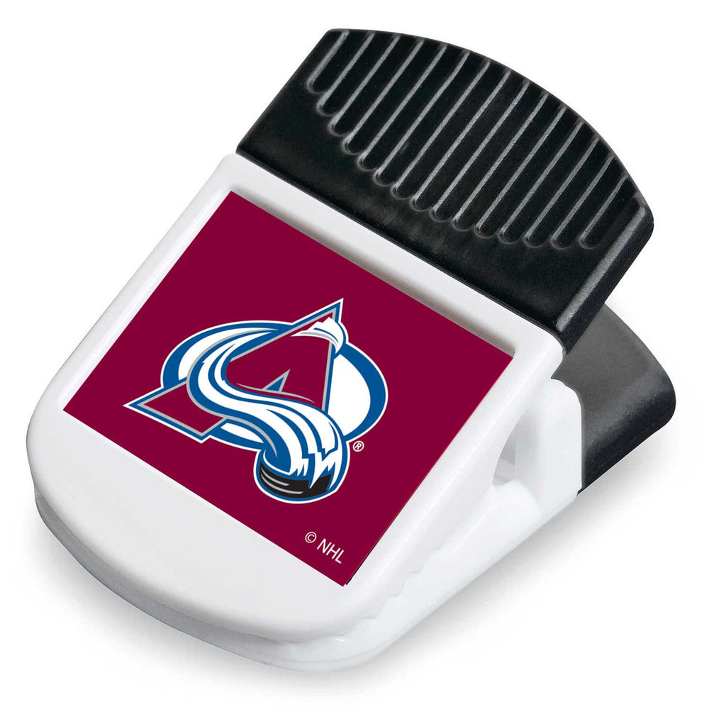 WHOLESALE COLORADO AVALANCHE MAGNETIC RECTANGULAR CHIP CLIP