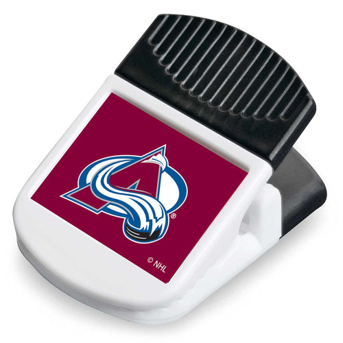 WHOLESALE COLORADO AVALANCHE MAGNETIC RECTANGULAR CHIP CLIP