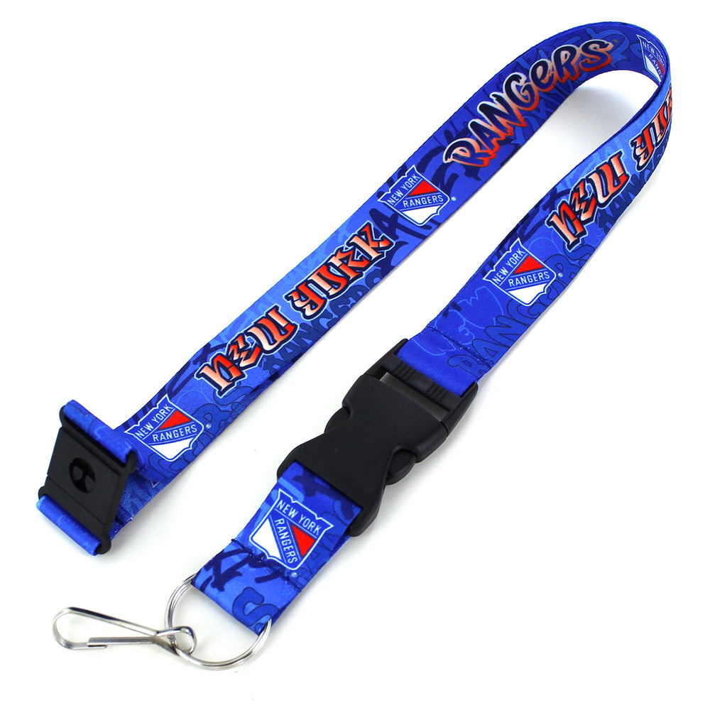 NEW YORK RANGERS GRAFFITI LANYARD