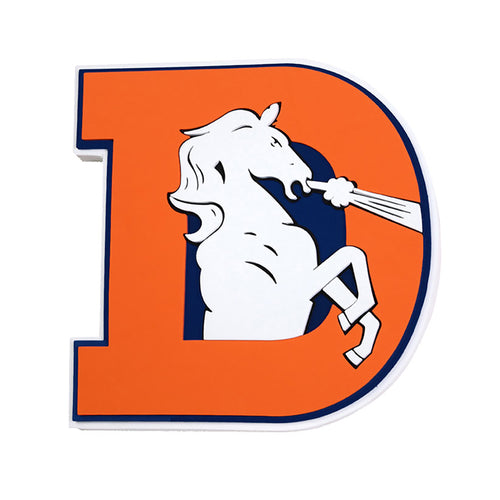 WHOLESALE DENVER BRONCOS THROWBACK WALL SIGN