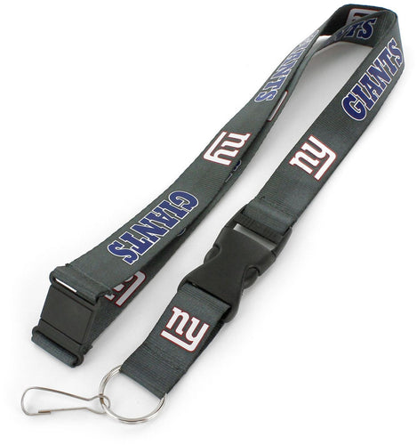 NEW YORK GIANTS (CHARCOAL) TEAM LANYARD