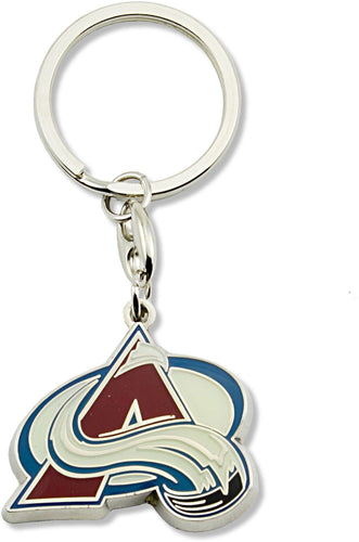 WHOLESALE COLORADO AVALANCHE TEAM LOGO HEAVYWEIGHT KEYCHAIN