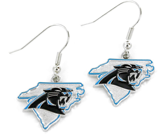 WHOLESALE CAROLINA PANTHERS - STATE DESIGN EARRINGS