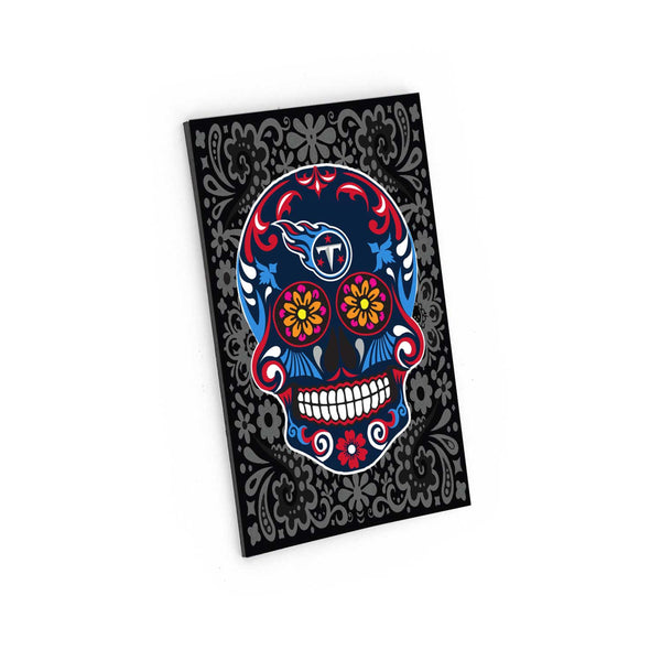 WHOLESALE TENNESSEE TITANS SUGAR SKULL PATTERN MAGNET