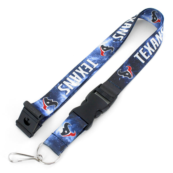 WHOLESALE HOUSTON TEXANS GALAXY LANYARD