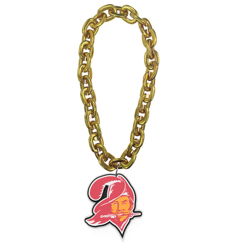 WHOLESALE TAMPA BAY BUCCANEERS (GOLD) THROWBACK FAN CHAIN