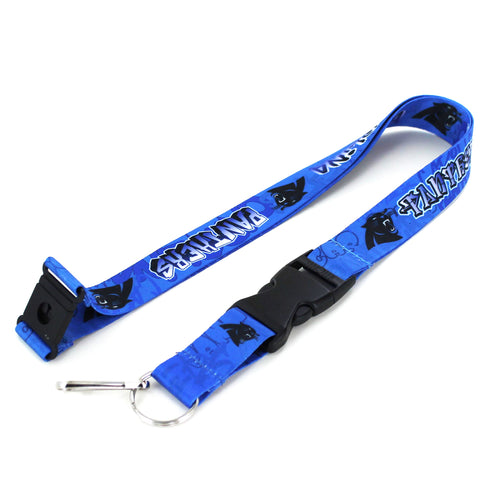 WHOLESALE CAROLINA PANTHERS GRAFFITI LANYARD