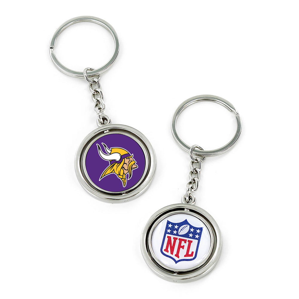 WHOLESALE MINNESOTA VIKINGS SPINNING KEYCHAIN