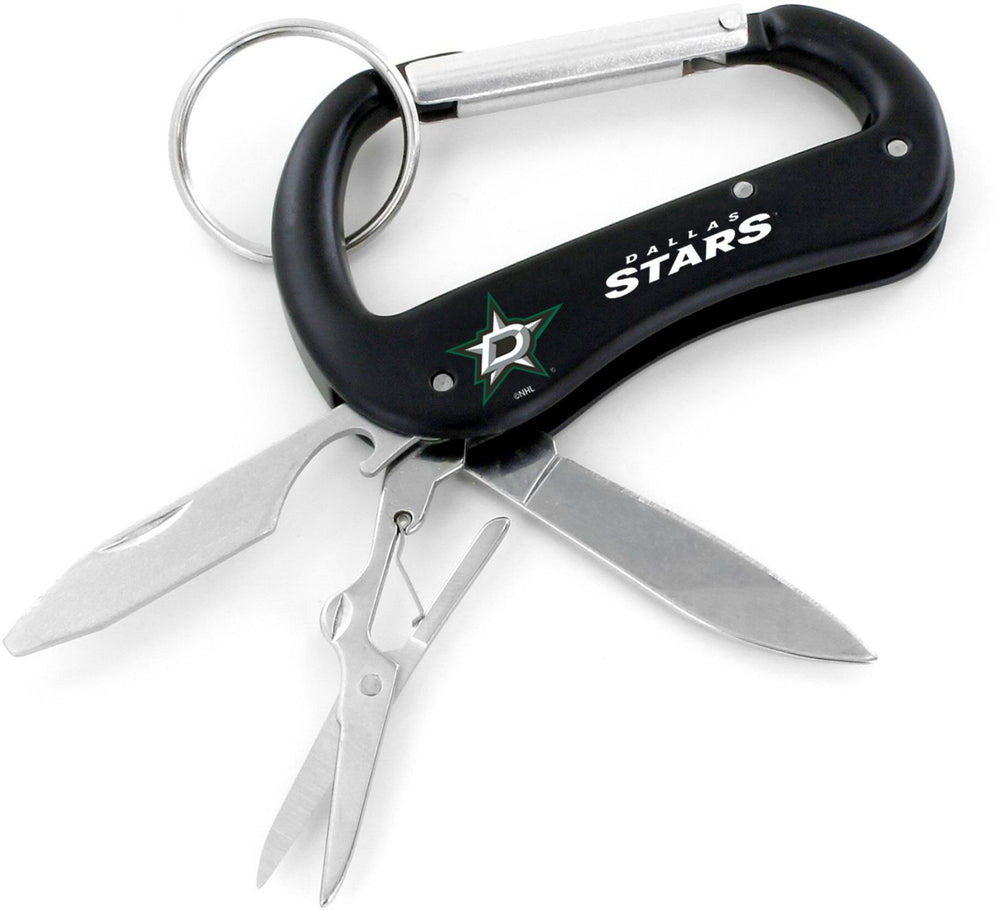 WHOLESALE DALLAS STARS CARABINER MULTI TOOL KEYCHAIN (SP)
