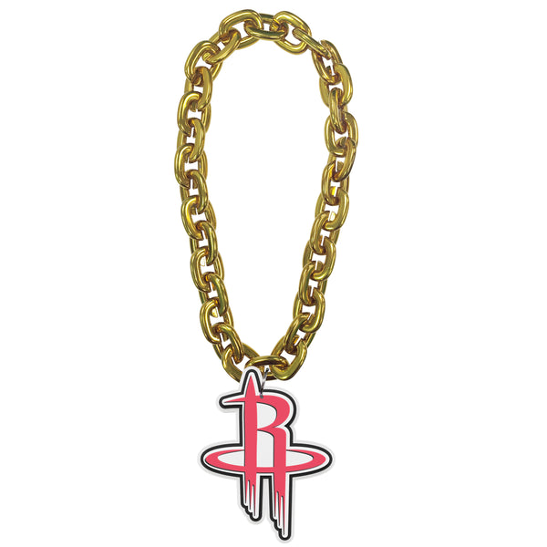 WHOLESALE HOUSTON ROCKETS (GOLD) FAN CHAIN