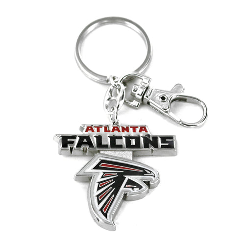 WHOLESALE ATLANTA FALCONS TEAM LOGO HEAVYWEIGHT KEYCHAIN