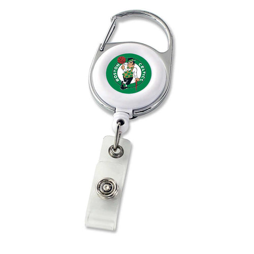 WHOLESALE BOSTON CELTICS DELUXE CLIP BADGE REEL