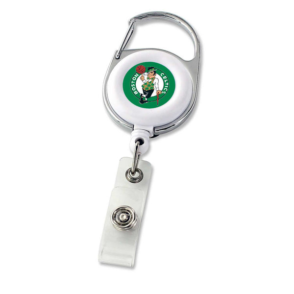 WHOLESALE BOSTON CELTICS DELUXE CLIP BADGE REEL