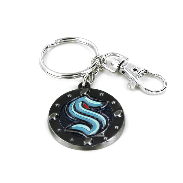 WHOLESALE SEATTLE KRAKEN IMPACT KEYCHAIN