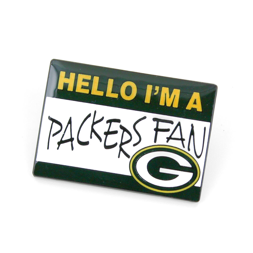 WHOLESALE GREEN BAY PACKERS NAME TAG PIN