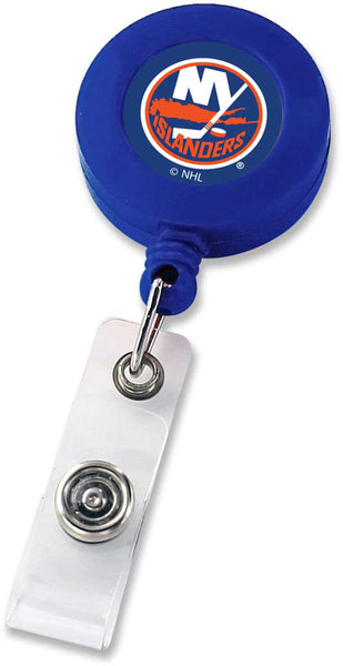 WHOLESALE NEW YORK ISLANDERS (BLUE) BADGE REEL (NE)