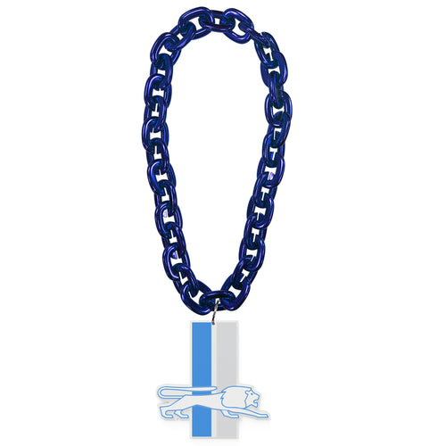WHOLESALE DETROIT LIONS (BLUE) THROWBACK FAN CHAIN