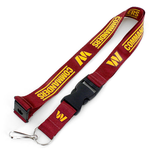 WHOLESALE WASHINGTON COMMANDERS (RED) TEAM LANYARD
