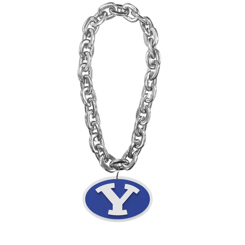 WHOLESALE BYU (SILVER) FAN CHAIN (CO)