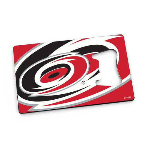 CAROLINA HURRICANES CREDIT CARD BOTTLE OPENER MAGNET