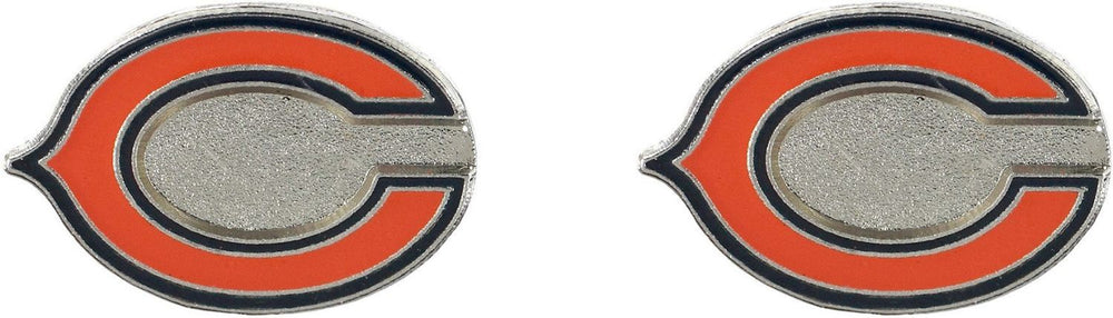WHOLESALE CHICAGO BEARS LOGO POST EARRINGS