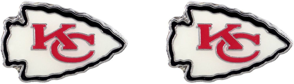 WHOLESALE KANSAS CITY CHIEFS LOGO POST EARRINGS