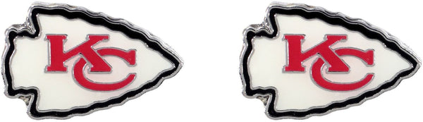 WHOLESALE KANSAS CITY CHIEFS LOGO POST EARRINGS