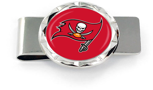 WHOLESALE TAMPA BAY BUCCANEERS DIAMOND CUT MONEY CLIP