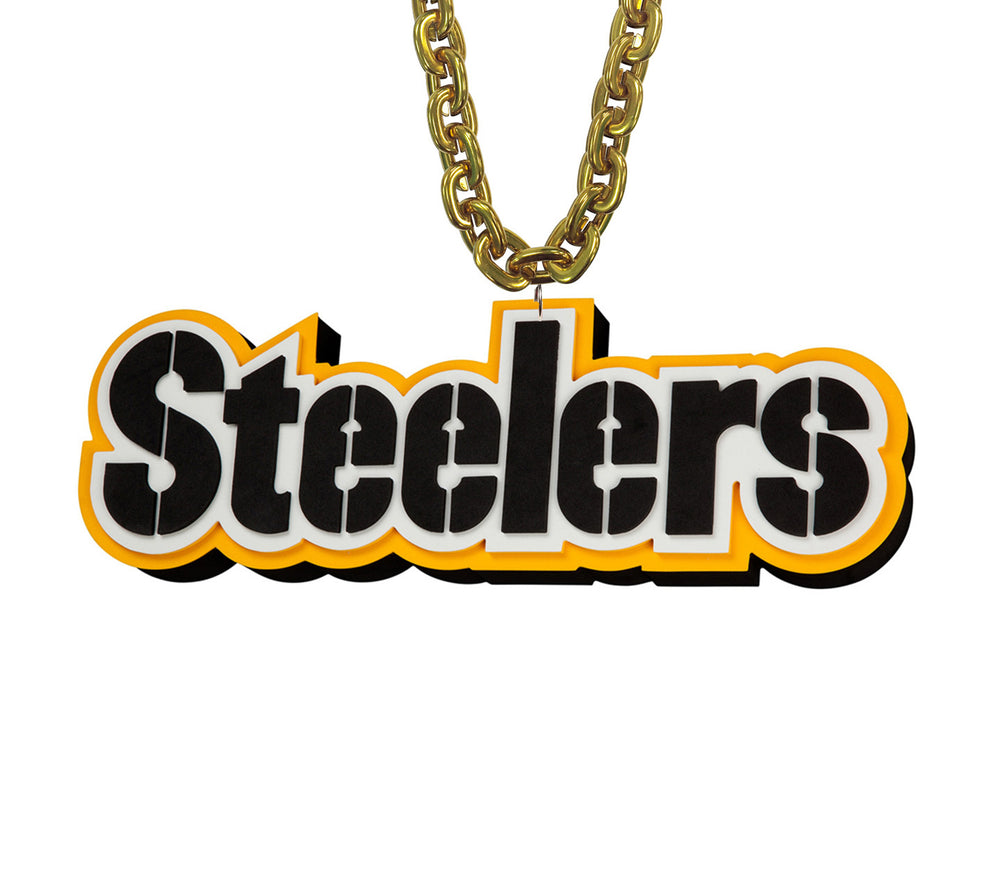WHOLESALE PITTSBURGH STEELERS (GOLD) WORKMARK SUPER FAN CHAIN