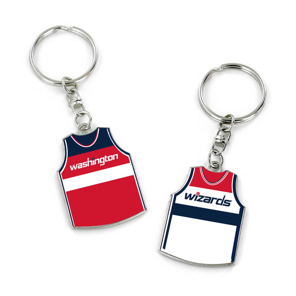 WHOLESALE WASHINGTON WIZARDS REVERSIBLE HOME/AWAY JERSEY KEYCHAIN