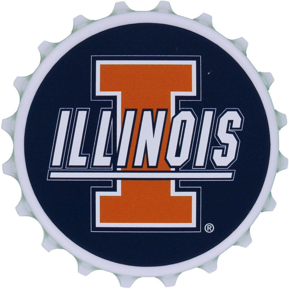 WHOLESALE ILLINOIS GIANT BOTTLE CAP OPENER (OC)