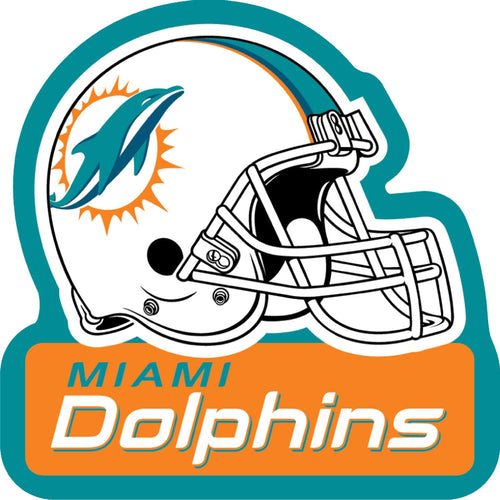 WHOLESALE MIAMI DOLPHINS HELMET WORDMARK MAGNET