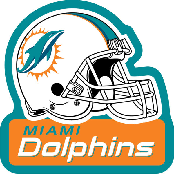 WHOLESALE MIAMI DOLPHINS HELMET WORDMARK MAGNET
