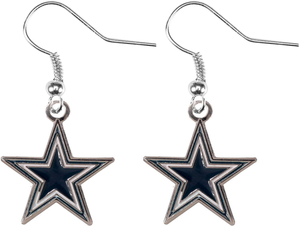 WHOLESALE DALLAS COWBOYS LOGO DANGLER EARRINGS