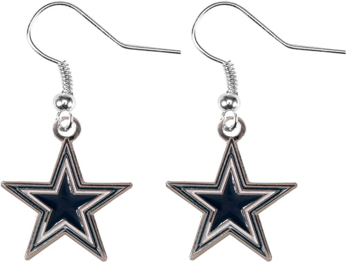 WHOLESALE DALLAS COWBOYS LOGO DANGLER EARRINGS