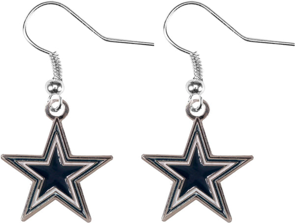 WHOLESALE DALLAS COWBOYS LOGO DANGLER EARRINGS