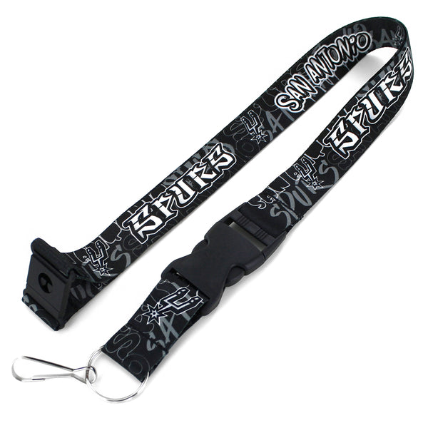 WHOLESALE SAN ANTONIO SPURS GRAFFITI LANYARD
