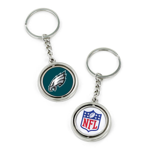 WHOLESALE PHILADELPHIA EAGLES SPINNING KEYCHAIN