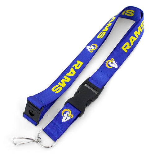 WHOLESALE LOS ANGELES RAMS (BLUE) TEAM LANYARD