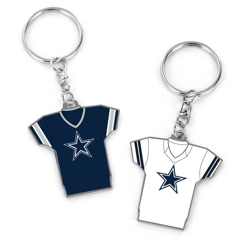 WHOLESALE DALLAS COWBOYS REVERSIBLE HOME/AWAY JERSEY KEYCHAIN
