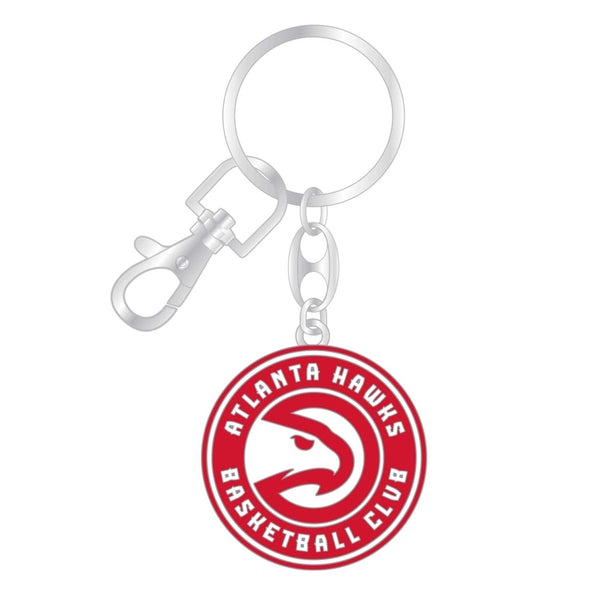 WHOLESALE ATLANTA HAWKS TEAM LOGO HEAVYWEIGHT KEYCHAIN