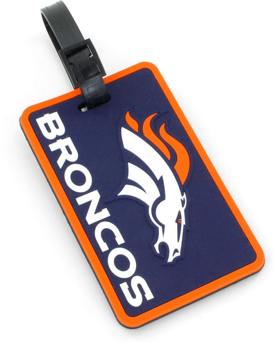 DENVER BRONCOS SOFT BAG TAG