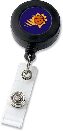 WHOLESALE PHOENIX SUNS RETRACTABLE BADGE HOLDER BLACK (NE)
