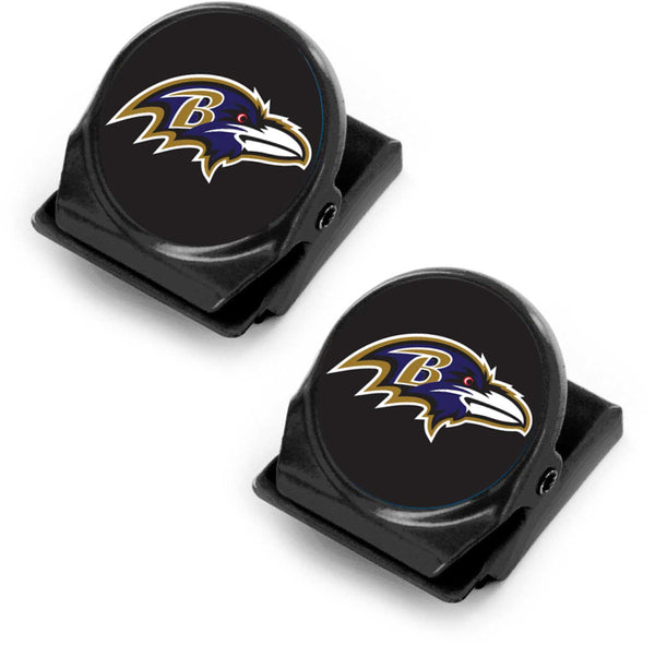 WHOLESALE BALTIMORE RAVENS 2-PK MEMO CLIP MAGNET
