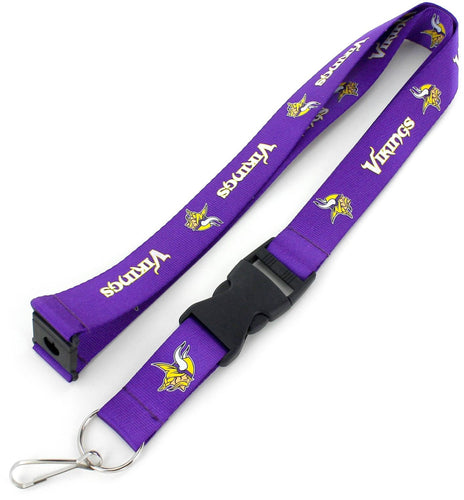 MINNESOTA VIKINGS (PURPLE) TEAM LANYARD